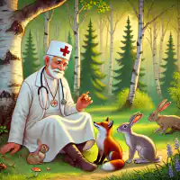 Обложка сказки «Айболит»