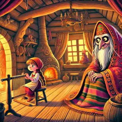 Обложка сказки «Баба-яга»