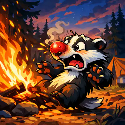 Обложка сказки «Барсучий нос»