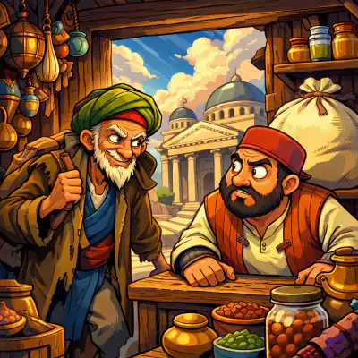 Обложка сказки «Бедняк и судья»