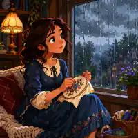 Обложка сказки «Большая девочка»