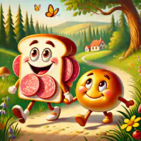 Обложка сказки «Бутерброд»