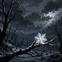 Обложка сказки «Чудная снежинка»