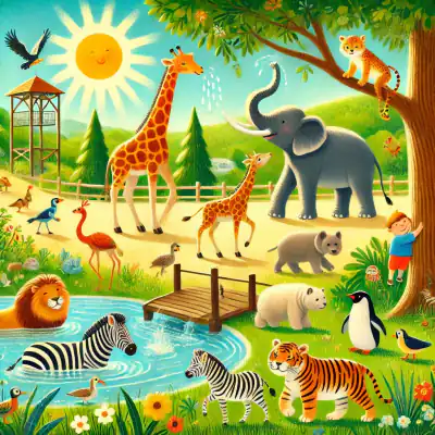 Обложка сказки «Детки в клетке»