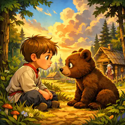 Обложка сказки «Дремучий медведь»