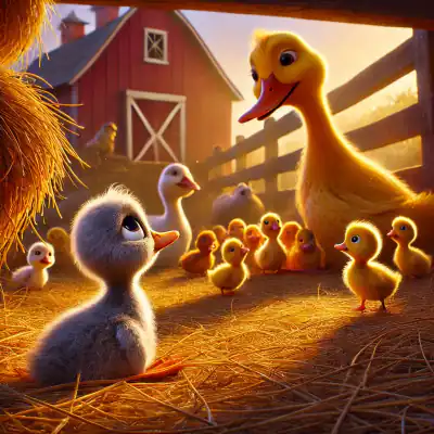 Обложка сказки «Гадкий утенок»