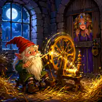 Обложка сказки «Гном Тихогром»