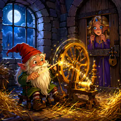 Обложка сказки «Гном Тихогром»