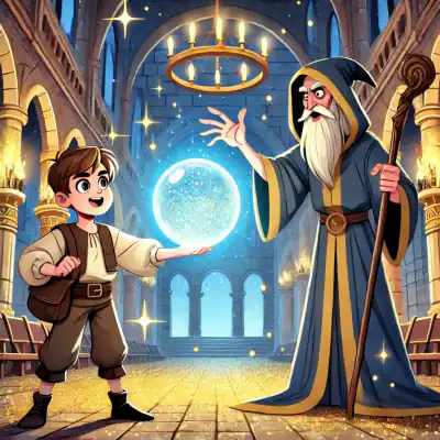 Обложка сказки «Хрустальный шар»