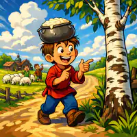 Обложка сказки «Иванушка-дурачок»