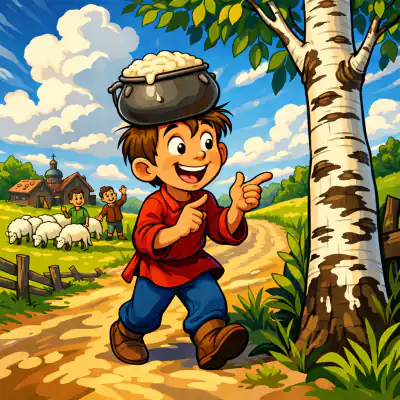 Обложка сказки «Иванушка-дурачок»