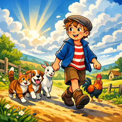 Обложка сказки «Как Джек ходил счастье искать»