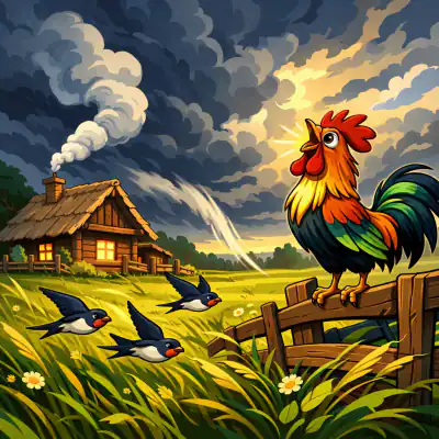 Обложка сказки «Какие бывают дожди»