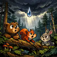 Обложка сказки «Лесной хозяин»