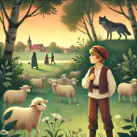 Обложка басни «Лгун»