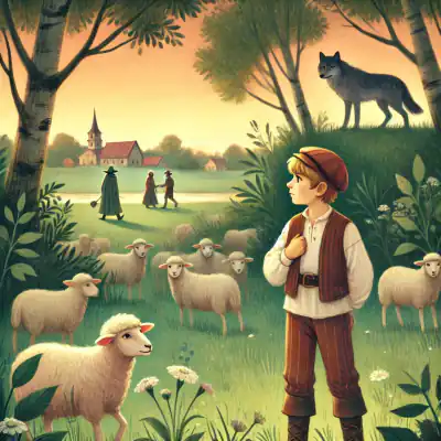 Обложка басни «Лгун»