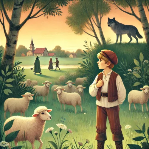 Обложка басни «Лгун»