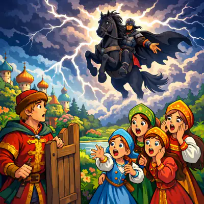 Обложка сказки «Марья Моревна»