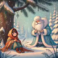 Обложка сказки «Морозко»