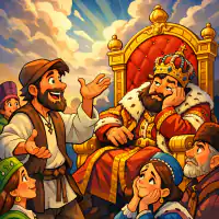 Обложка сказки «Мужик и царь»