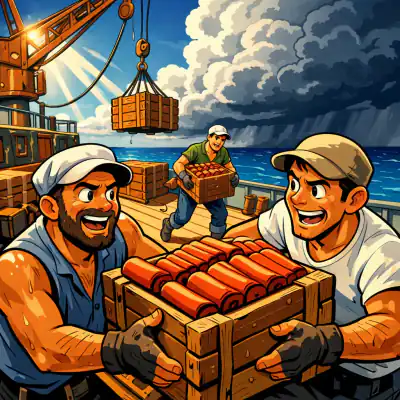 Обложка сказки «На воде (Шквал)»