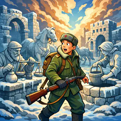 Обложка сказки «Окаменелое царство»