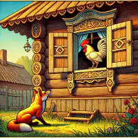 Обложка сказки «Петушок-золотой гребешок»