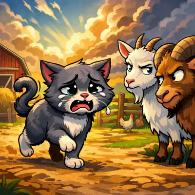 Обложка сказки «Плутишка кот»