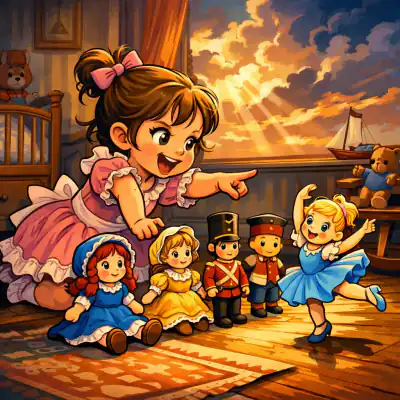 Обложка сказки «Пляши, куколка, пляши!»