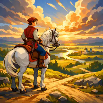 Обложка сказки «По колена ноги в золоте, по локоть руки в серебре»