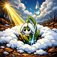 Обложка сказки «Подснежник»