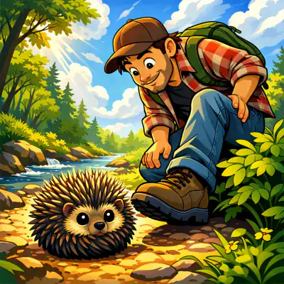 Обложка сказки «Полянка в лесу»