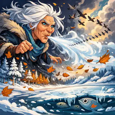 Обложка сказки «Проказы старухи зимы»