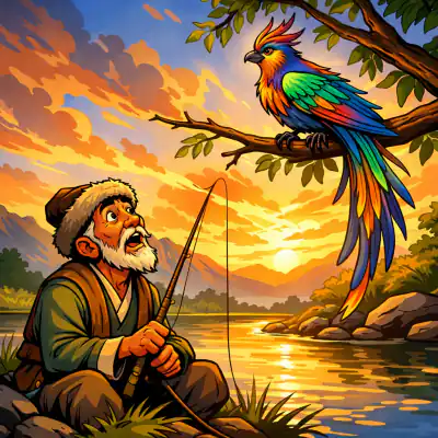 Обложка сказки «Птица Кахка»