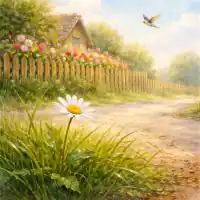 Обложка сказки «Ромашка»