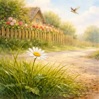 Обложка сказки «Ромашка»