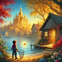 Обложка сказки «Счастливый мальчик»