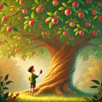 Обложка сказки «Щедрое дерево»