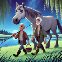 Обложка сказки «Сивый мерин»