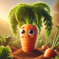 Обложка сказки «Сказка о морковке»