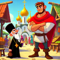 Обложка сказки «Сказка о попе и о работнике его Балде»