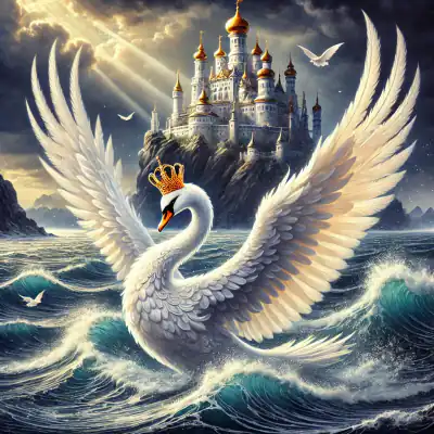 Обложка сказки «Сказка о царе Салтане»