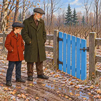 Изображение к «Чужая калитка»