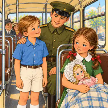 Изображение к «Девочка с куклой»