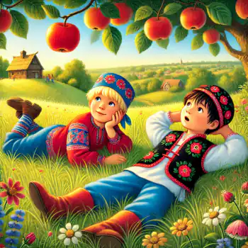 Изображение к «Два ленивца»