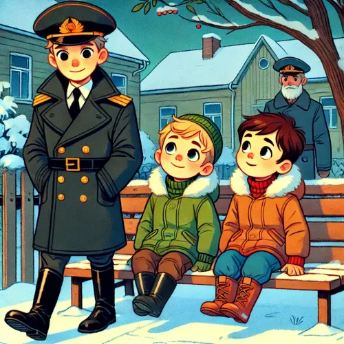Изображение к сказке «Наши с Вовкой разговоры»