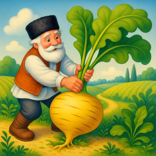 Изображение к сказке «Репка»