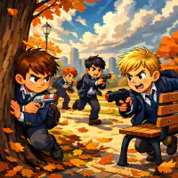 Обложка сказки «Сражение у чистой речки»