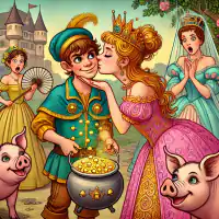 Обложка сказки «Свинопас»