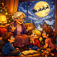 Обложка сказки «Святая ночь»